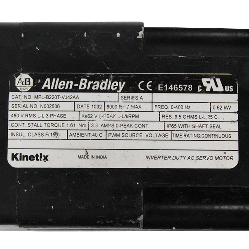 MPL-B220T-VJ42AA Allen-Bradley MPL-B220T-VJ42AA