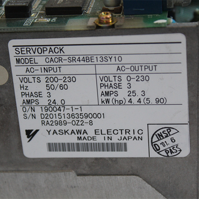 CACR-SR44BE13SY10 YASKAWA CACR-SR44BE13SY10