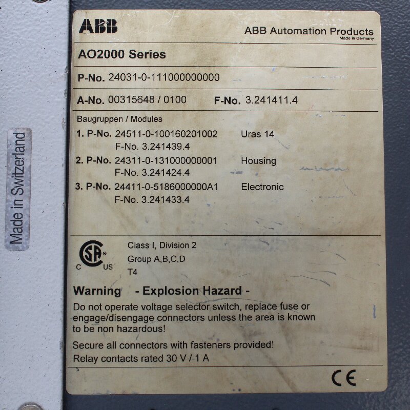 ABB AO2020 URAS14 AO2020 URAS14