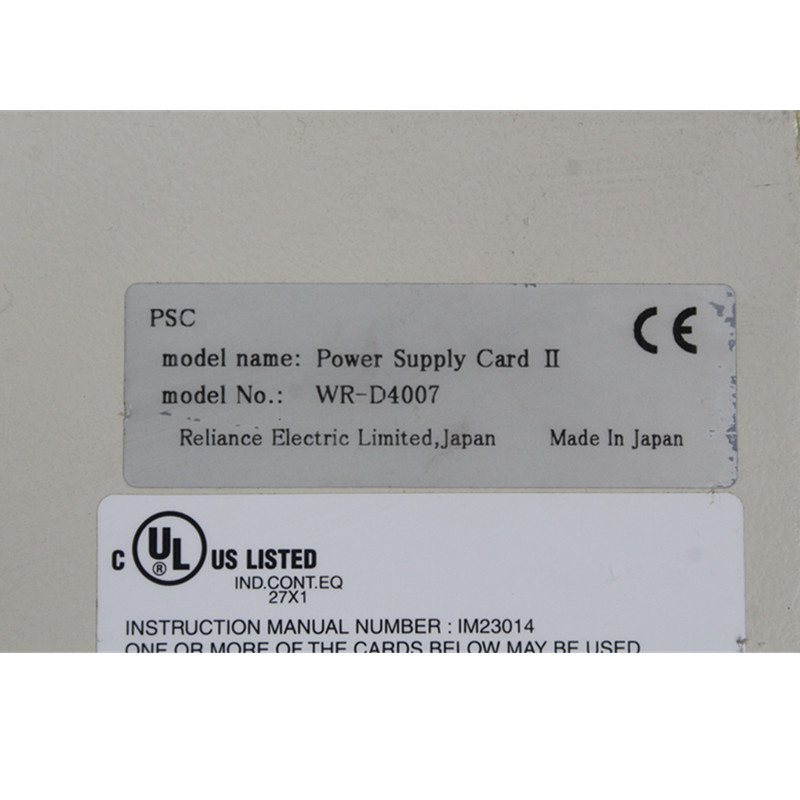 RELIANCE ELECTRIC WR-D4007 WR-D4007
