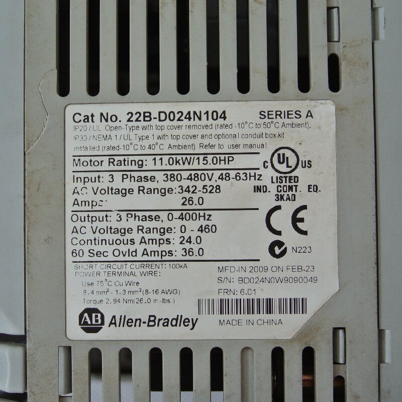 Allen-Bradley 22B-D024N104