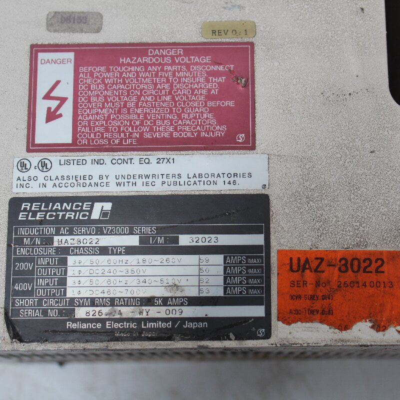 RELIANCE ELECTRIC UAZ3022 UAZ3022