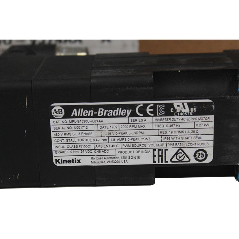 MPL-B1520U-VJ74AA Allen-Bradley MPL-B1520U-VJ74AA