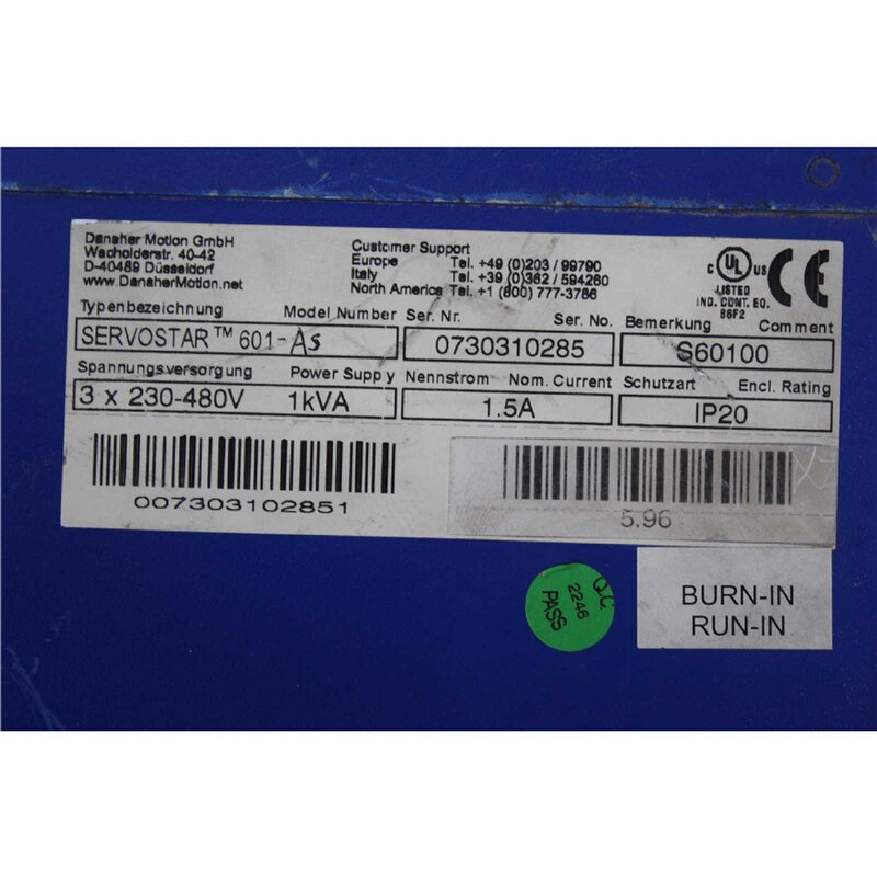 S60100 Kollmorgen S60100