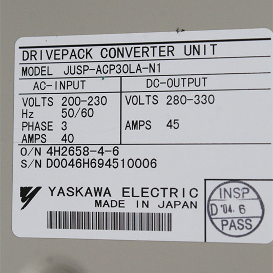 JUSP-ACP30LA-N1 YASKAWA JUSP-ACP30LA-N1