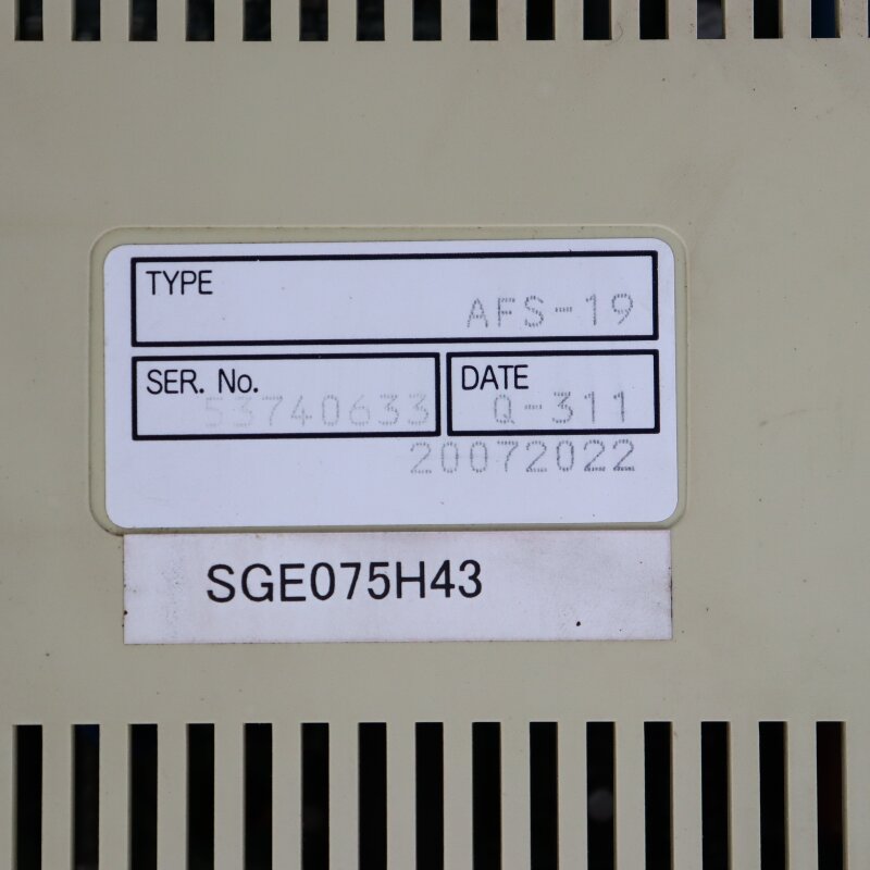 WAKO AFS-19 AFS-19