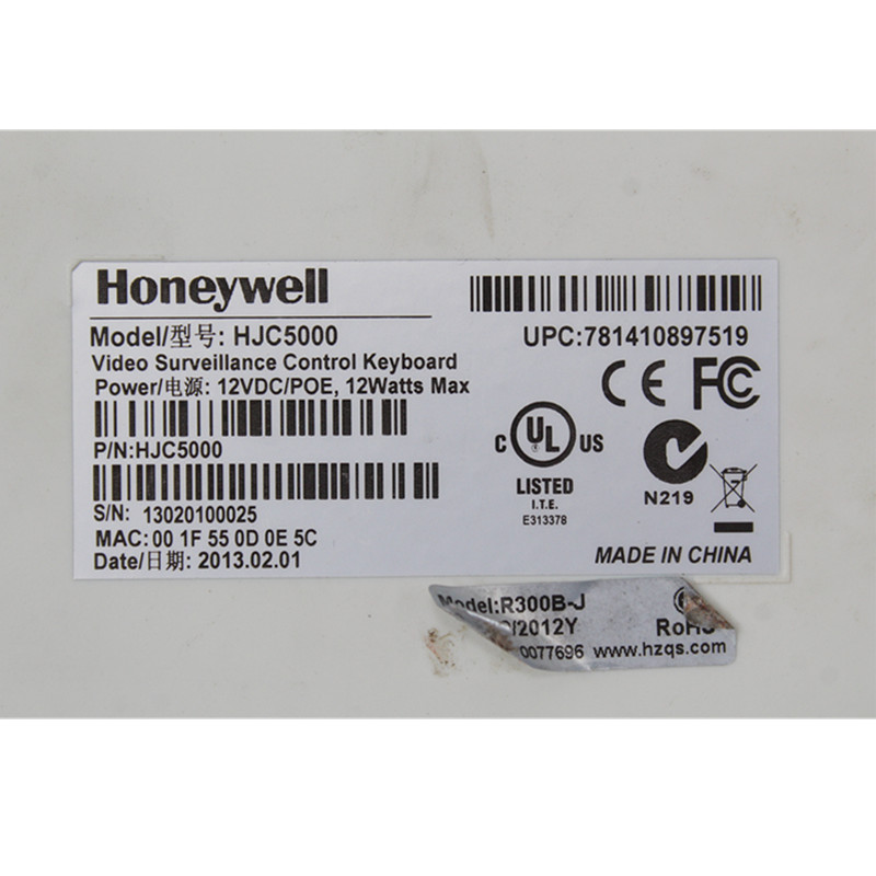 HJC5000 Honeywell HJC5000