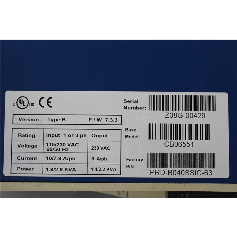 CB06551 Kollmorgen CB06551