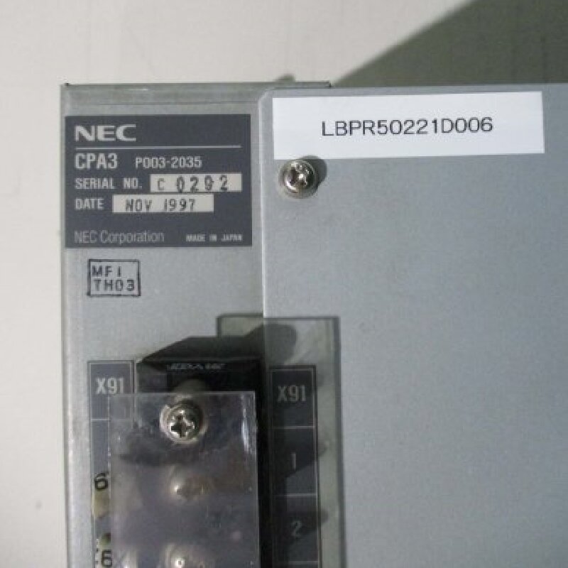 CPA3 NEC CPA3