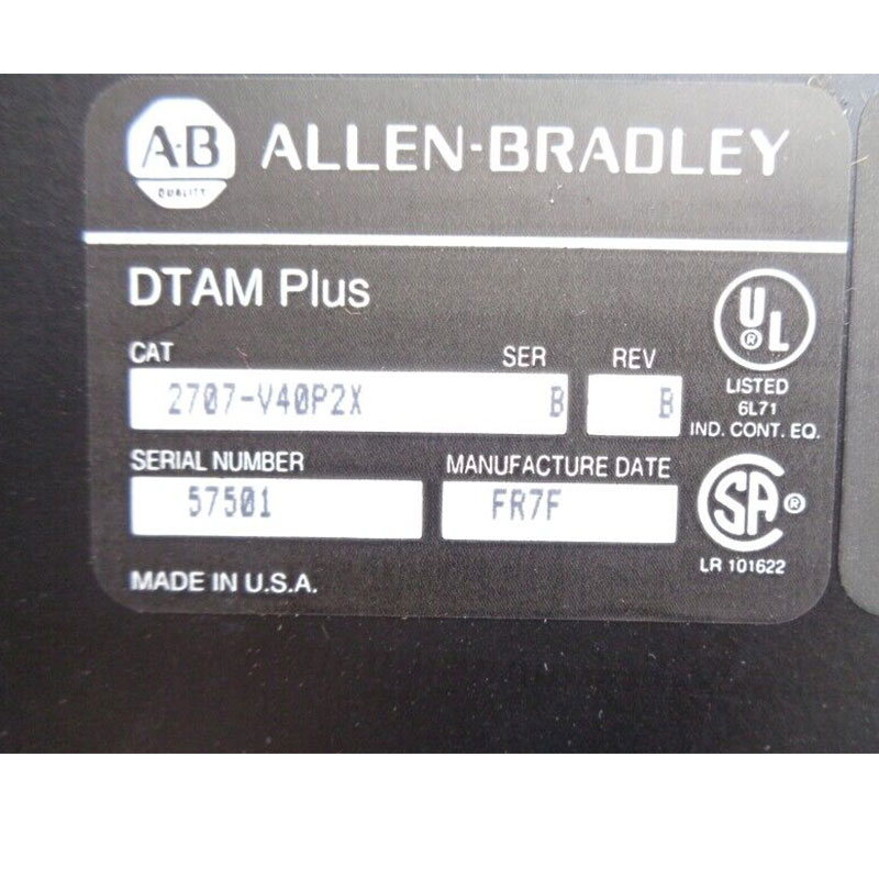 Allen-Bradley 2707-V40P2X 2707-V40P2X