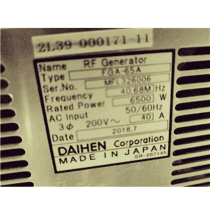 DAIHEN FGA-65A FGA-65A