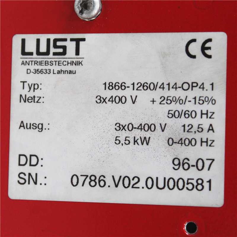 1866-1260/414-OP4.1 LUST 1866-1260/414-OP4.1
