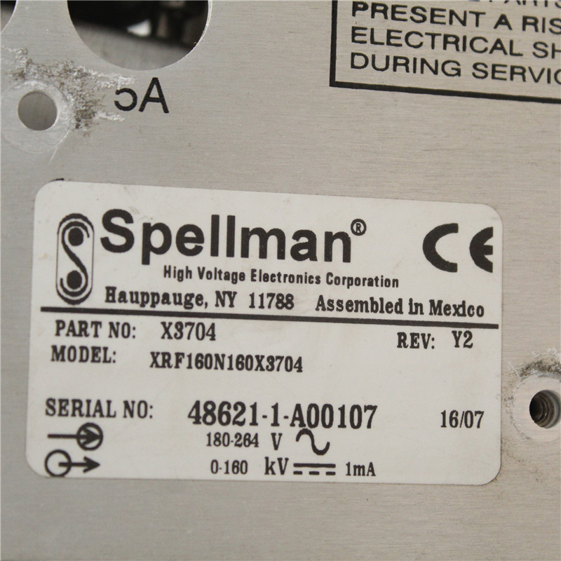 Spellman X3704 X3704