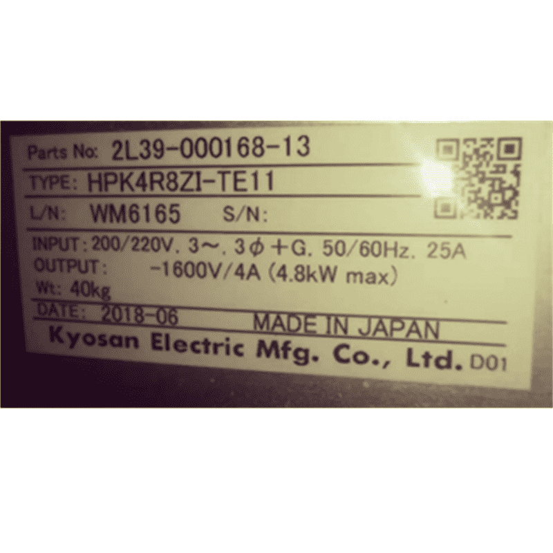HPK4R8ZI-TE11 KYOSAN HPK4R8ZI-TE11