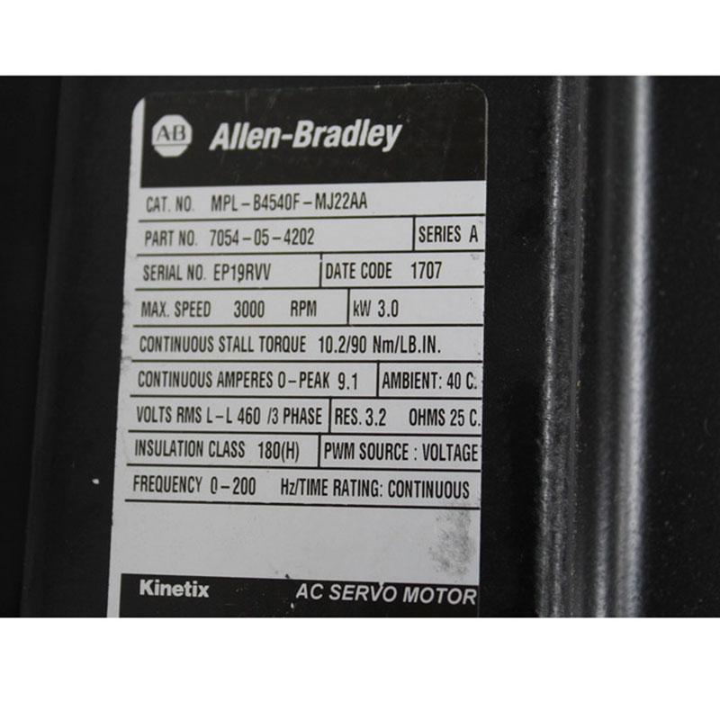 MPL-B4540F-MJ22AA Allen-Bradley MPL-B4540F-MJ22AA
