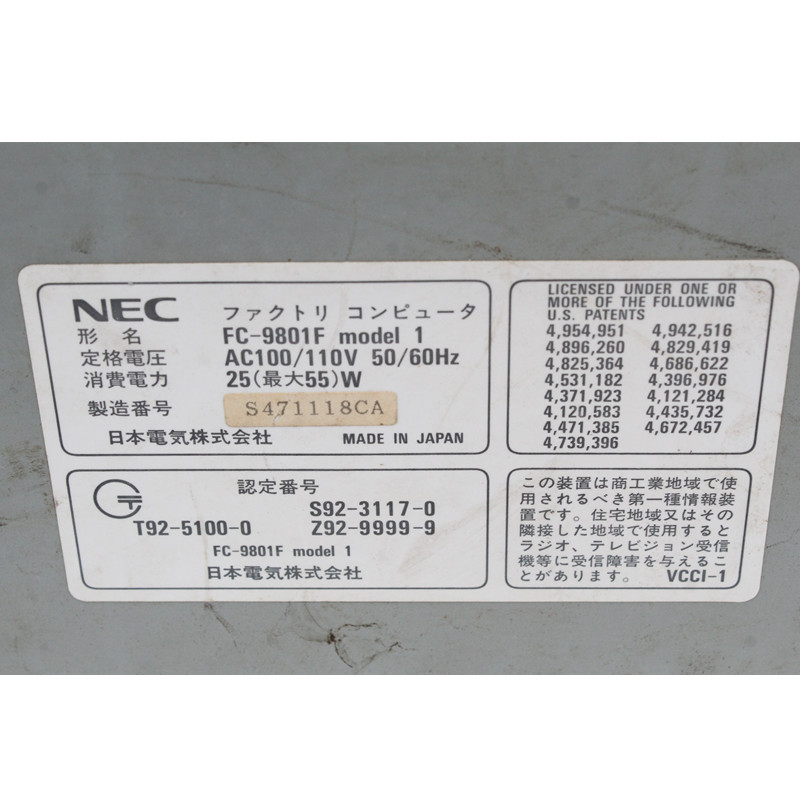 NEC FC-9801F FC-9801F