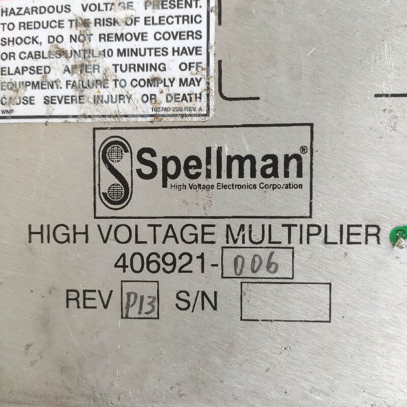 Spellman 406921-006 406921-006