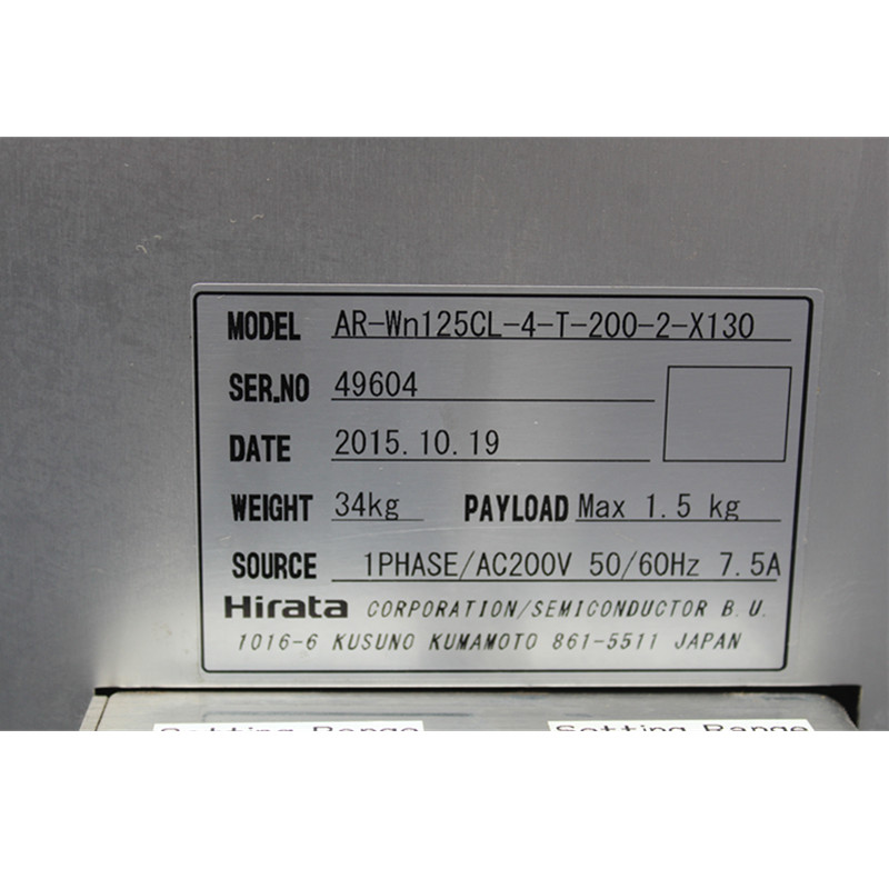Hirata AR-Wn125CL-4-T-200-2-X130 AR-Wn125CL-4-T-200-2-X130