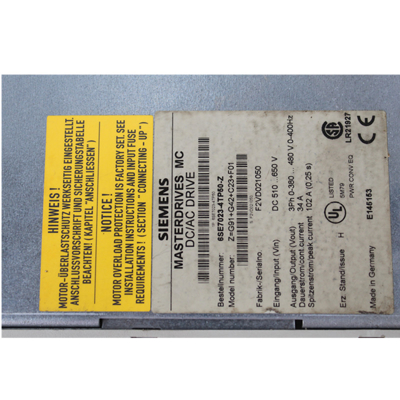 6SE7023-4TP50-Z SIEMENS 6SE7023-4TP50-Z