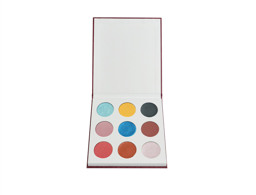 Red Eyeshadow Cardboard Palette Red Eyeshadow Cardboard Palette