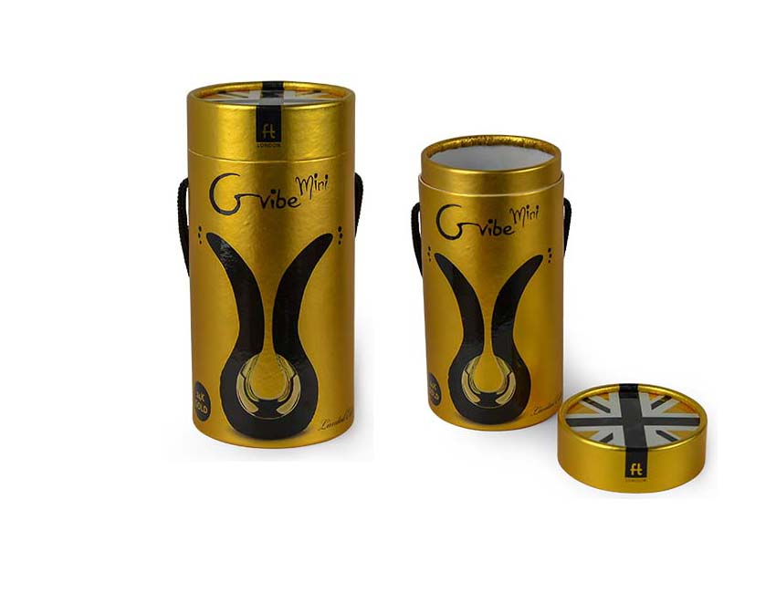 Round Yellow Paper Box Round Yellow Paper Box
