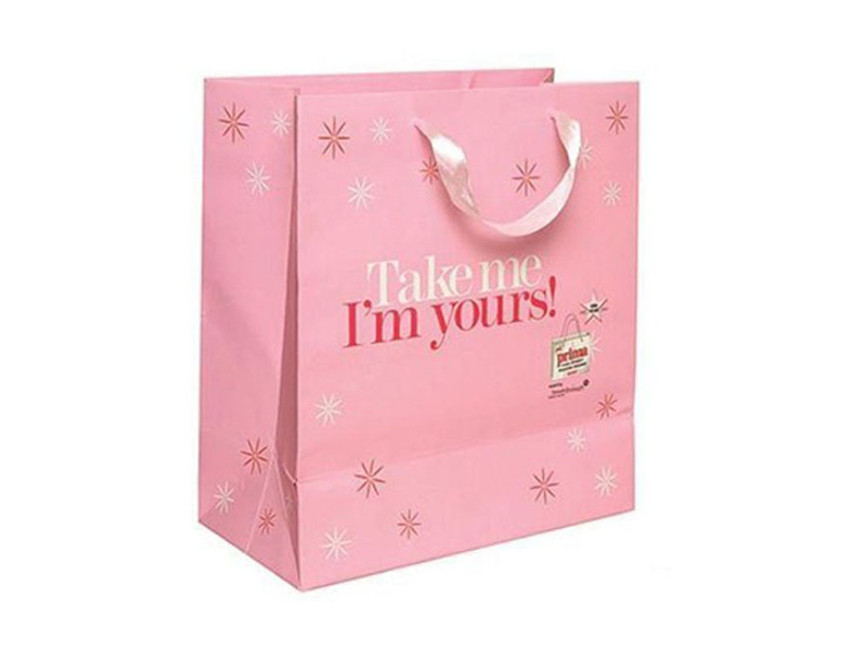 Cute Pink Shopping Bags Cute Pink Shopping Bags