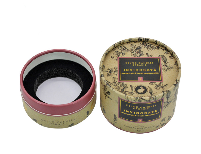 round candle box round candle box
