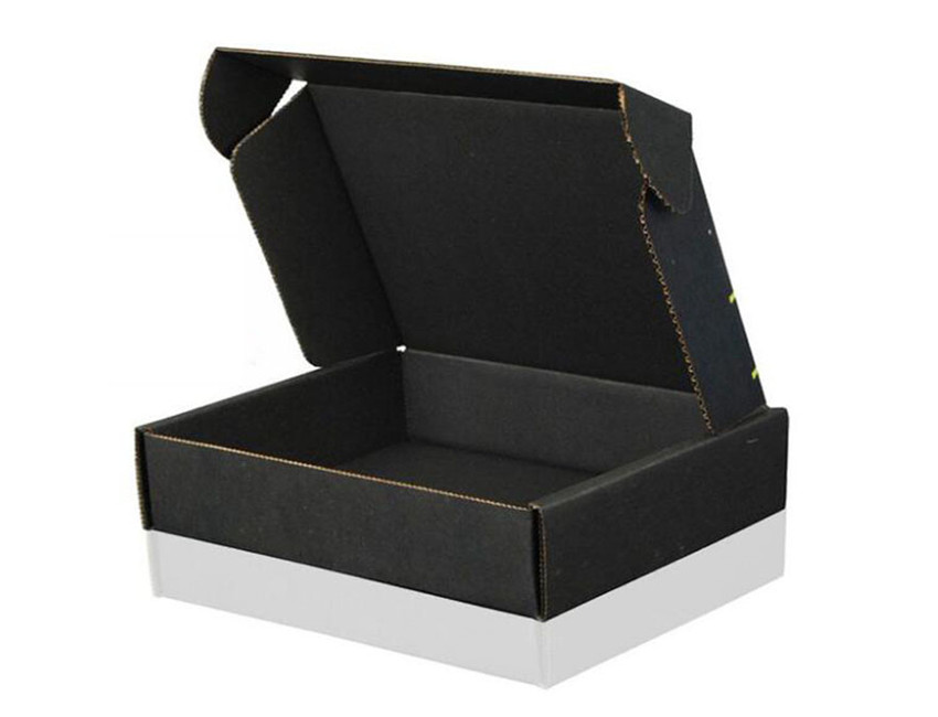 Black Shipping Box