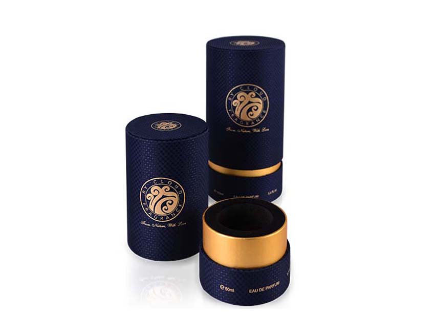 Blue Round Paper Box Blue Round Paper Box