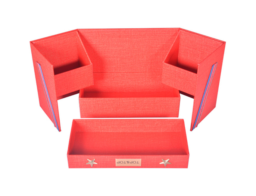 Red Rigid Paper Box Red Rigid Paper Box