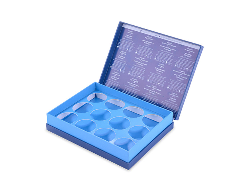 Blue Rigid Paper Box Blue Rigid Paper Box