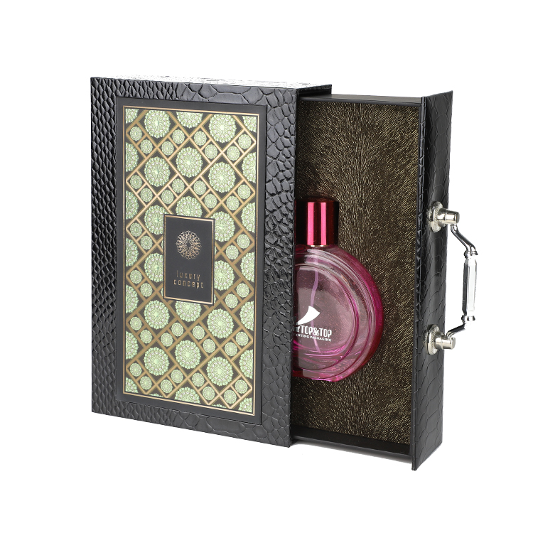 Black perfume box Black perfume box