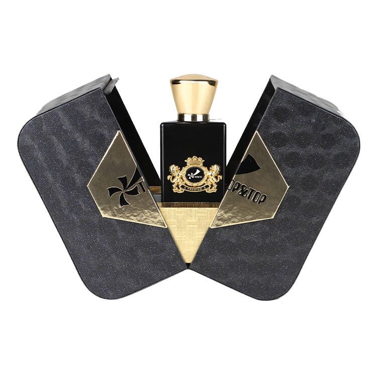 Black perfume box