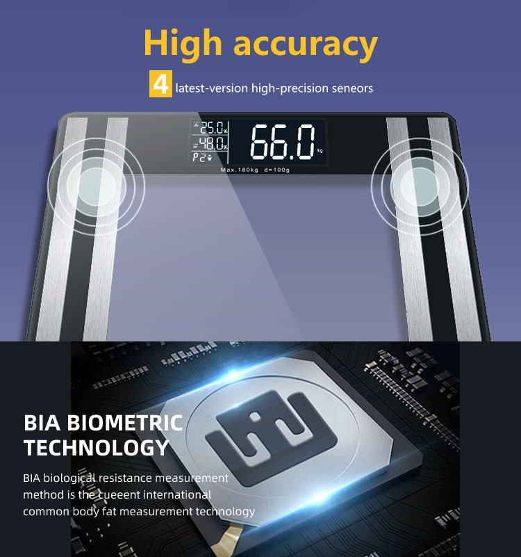 body weight fat analyzer scale