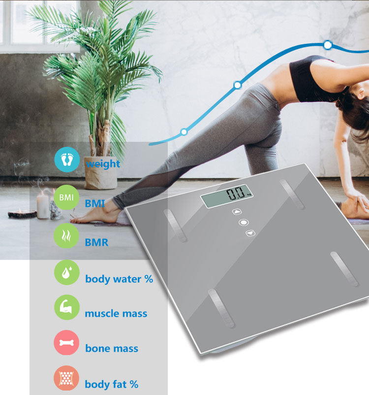 electronic body fat balance scale