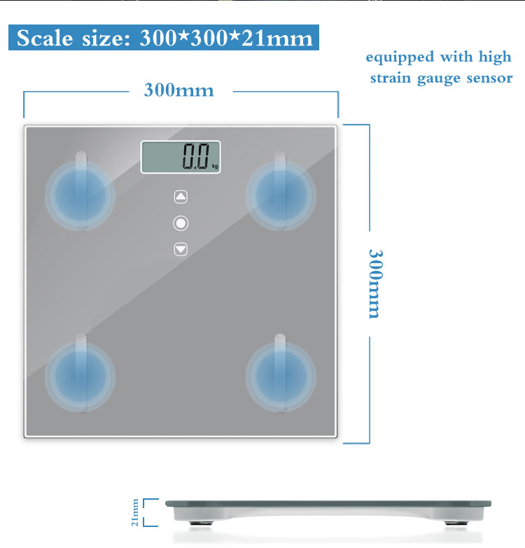 digital bathroom scale