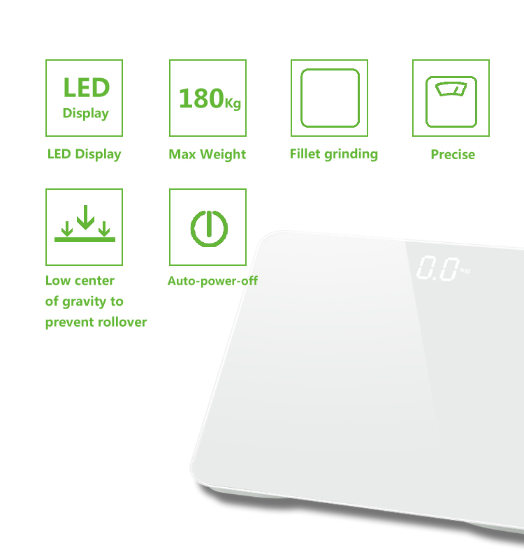 personal weight glass scale 