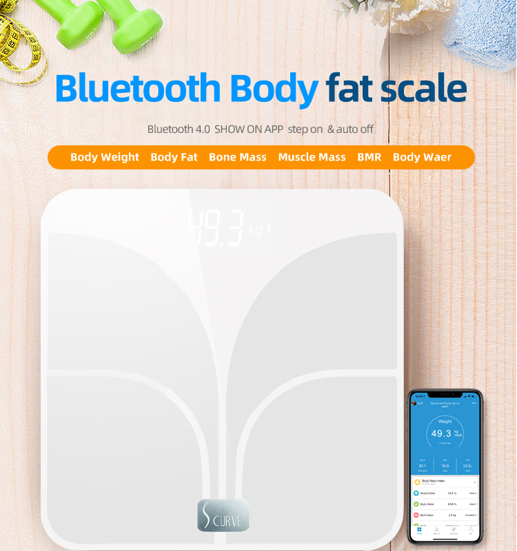 Body Composition Scales in ITO glass Body Composition Scales in ITO glass