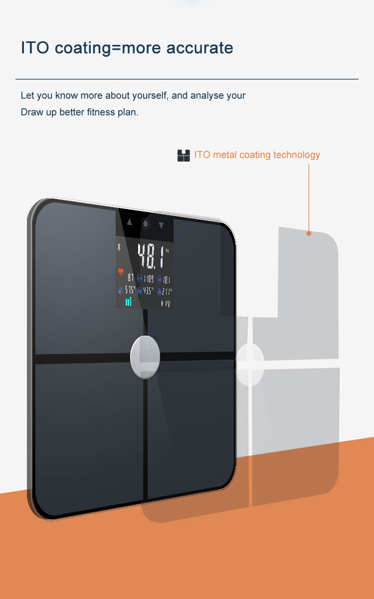 XL VA colorful display smart scale XL VA colorful display smart scale