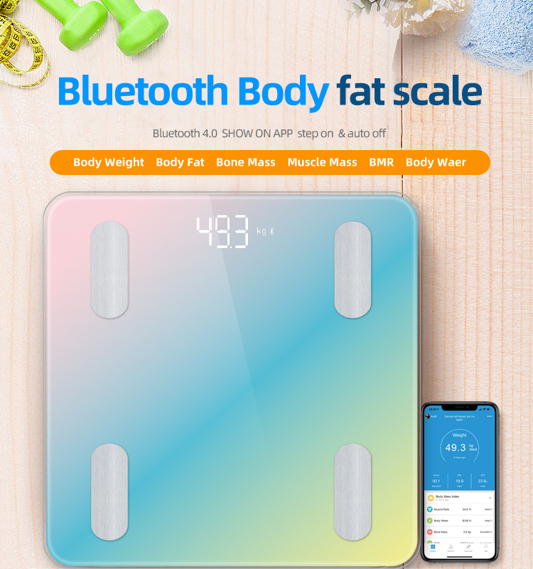 Smart body fat weight scale in digital Smart body fat weight scale in digital
