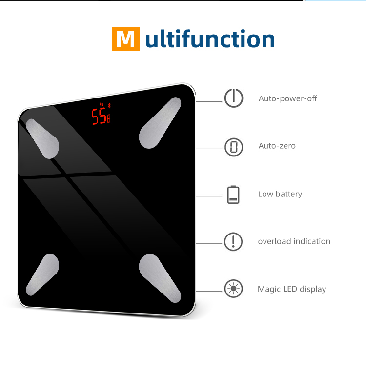 black body fat scale black body fat scale