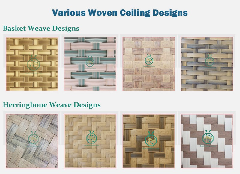 Plastic bamboo woven ceiling mat designs for home or commercial interior ceiling decoration Plastic bamboo woven ceiling mat designs for home or commercial interior ceiling decoration
