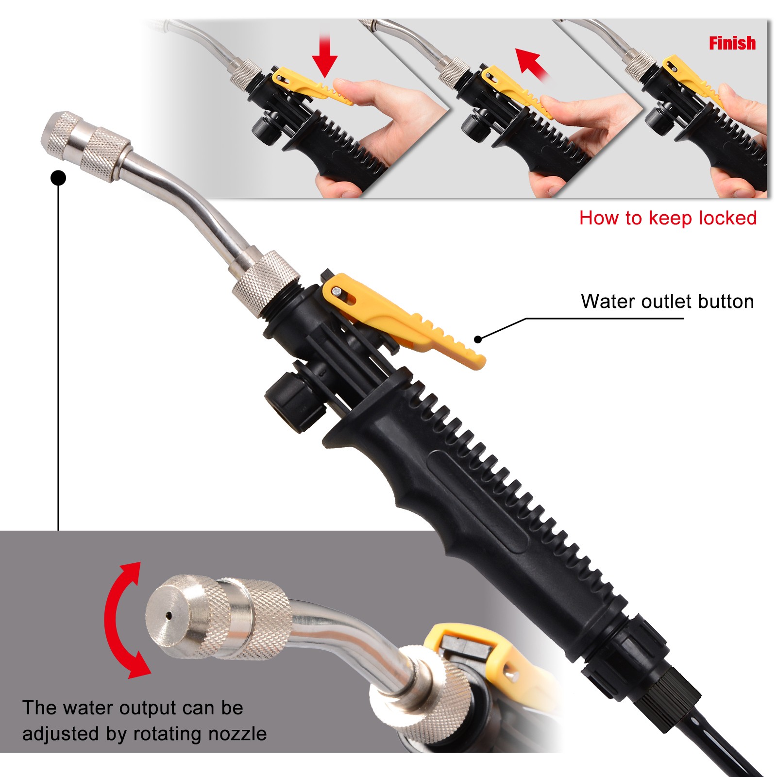 Water Spray Gun nozzle Water Spray Gun nozzle