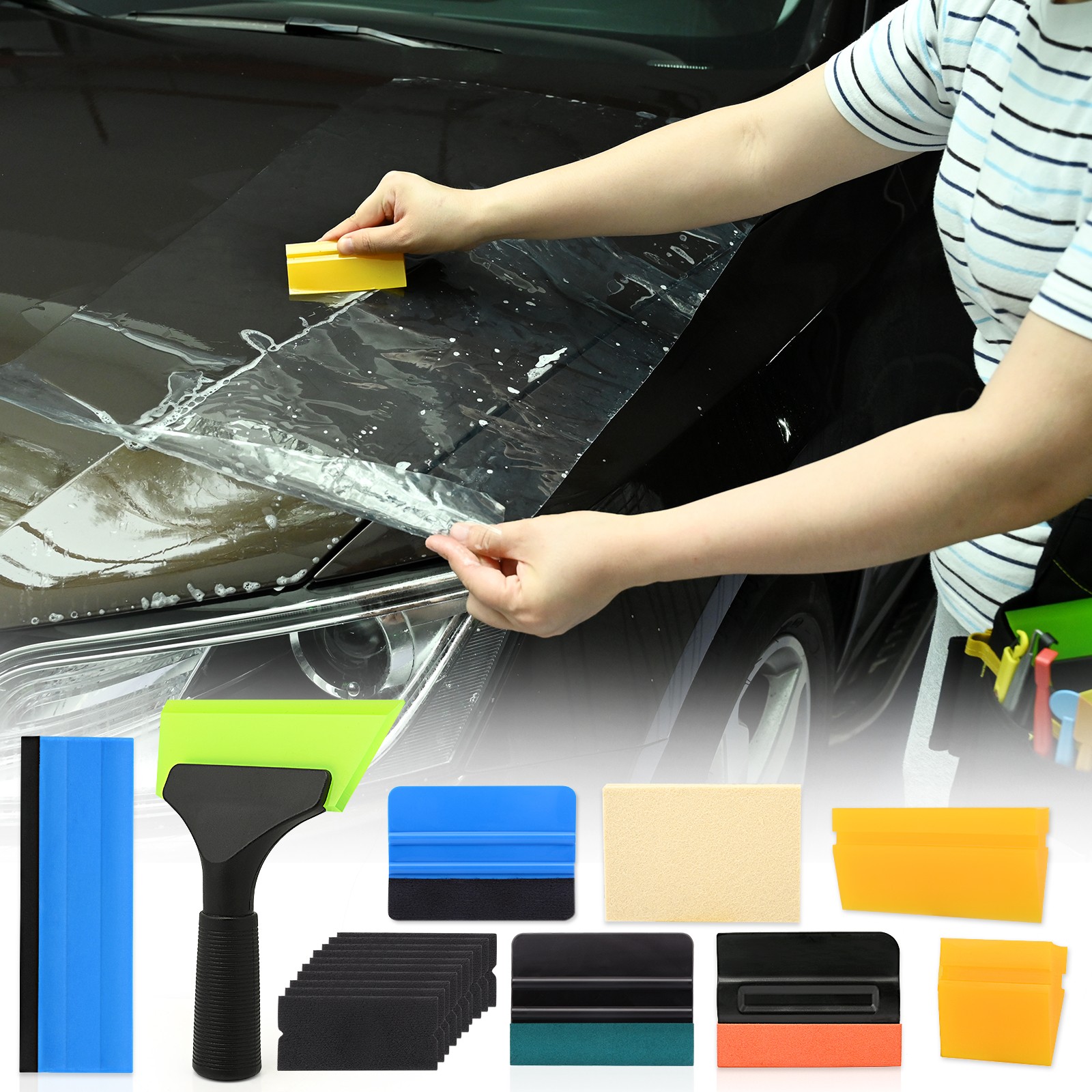 car wrap tool set