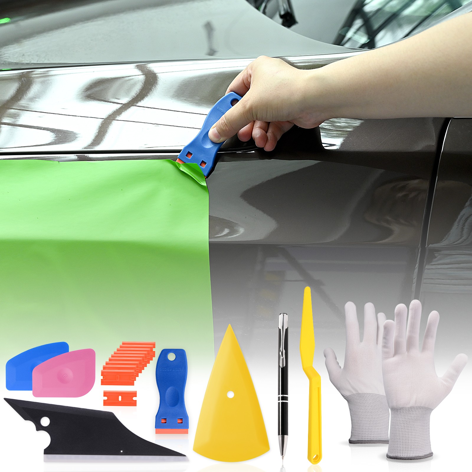 car wrap tool set