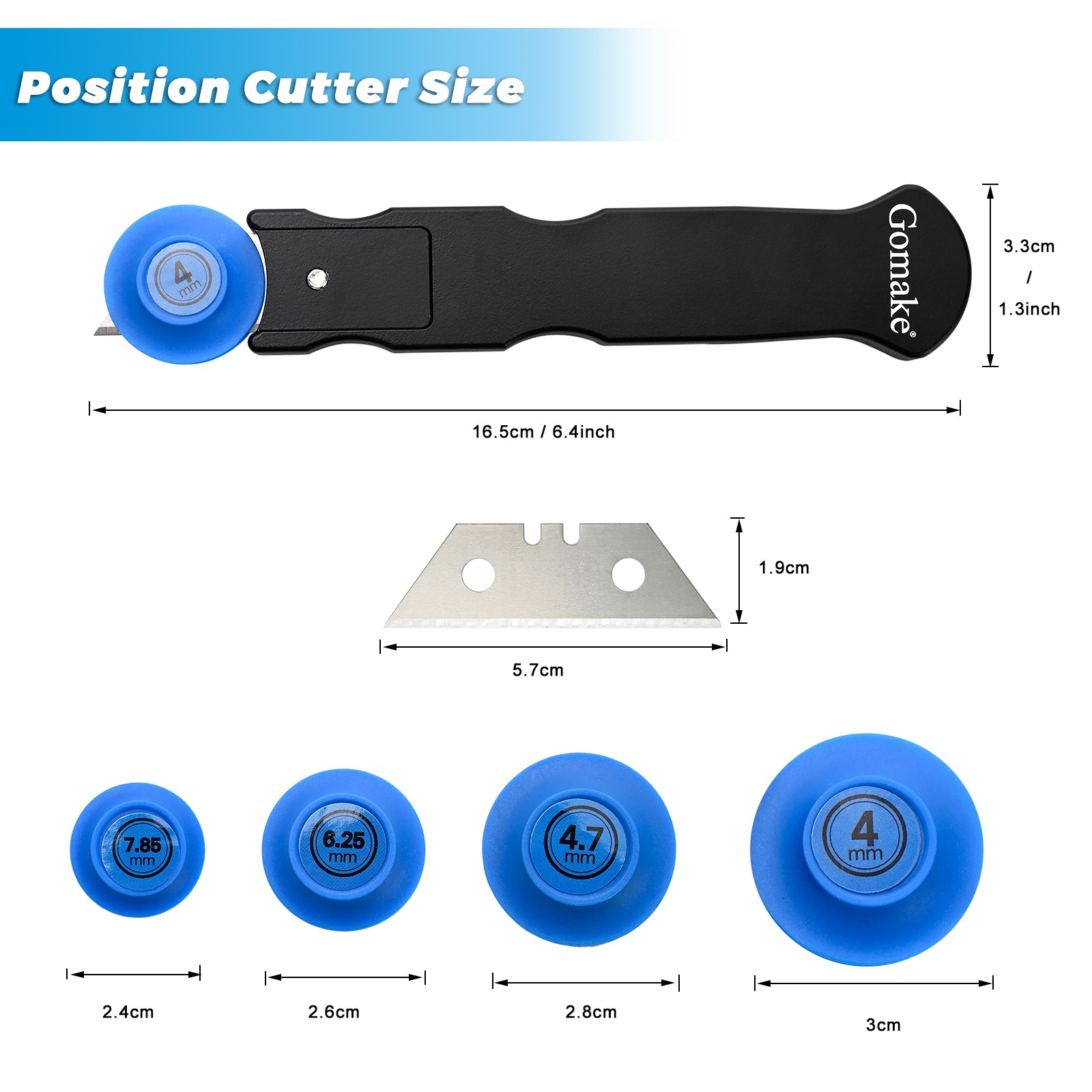 Rotary Gap cutting tool Rotary Gap cutting tool