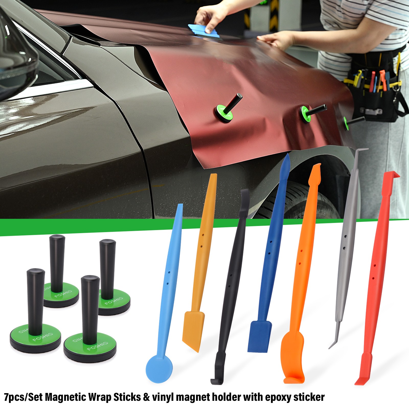 car wrap tool set