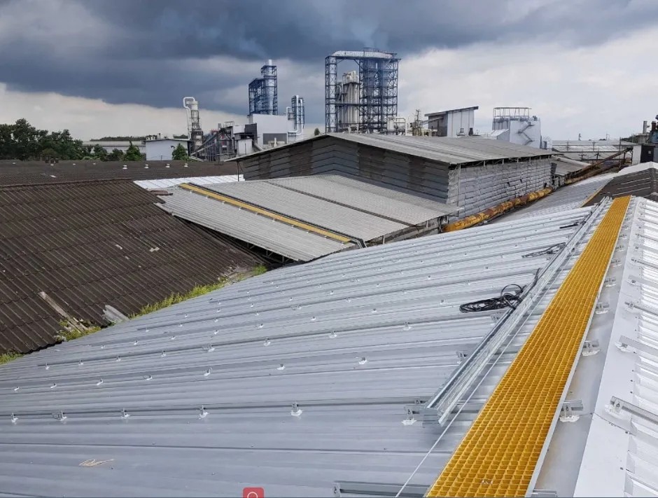 Solar FRP Walkway Solar Walkway FRP Moded Grating