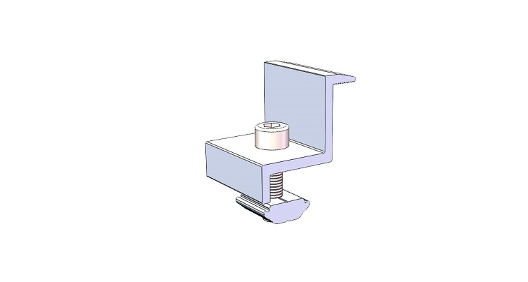 Solar end clamp End clamp (POW-GEC)