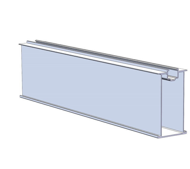 solar Carport rail Carport 125mm rail (POW-R125)